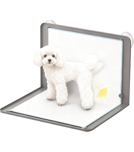 トイレトレー Amazon | BaraRose 犬 トイレトレー シリコン ワイド L型 トイレトレー